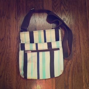 Striped Thirty One Bag
