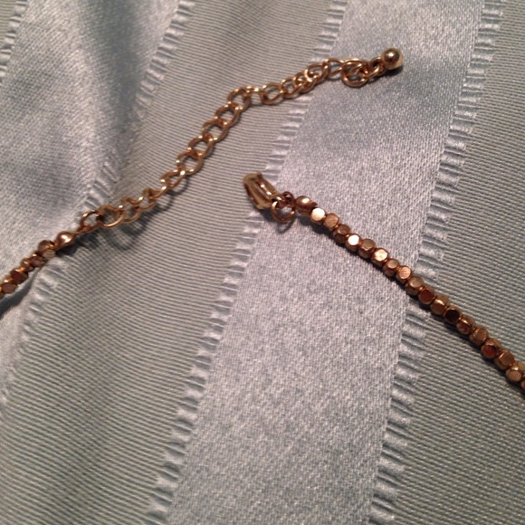 Gold Statement Necklace. - image 2