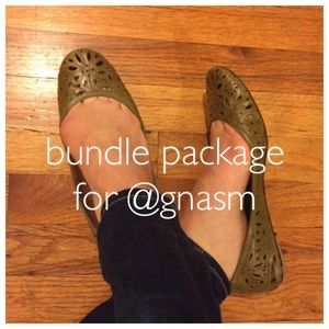 Corso Como flats & Charles David sling back heels