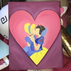 Princess painting
