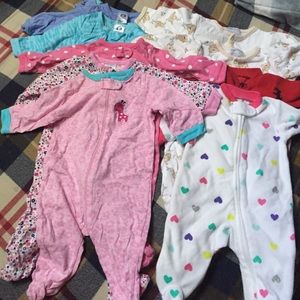 9-pc Baby Onesies