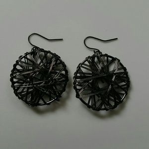 Edgy New York & Co Wire Wrap Earrings
