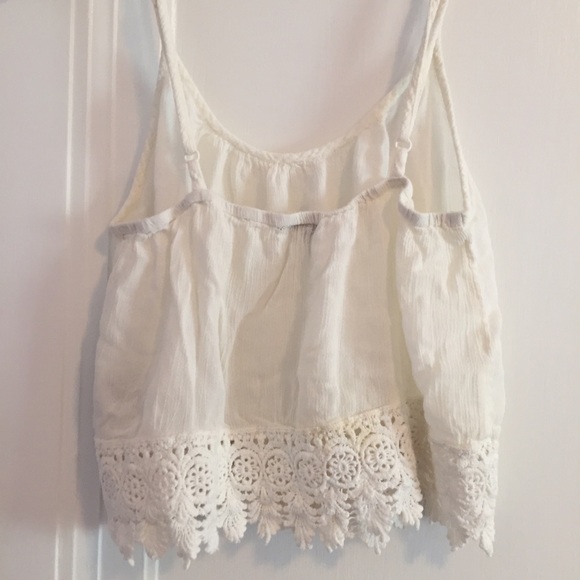 Charlotte Russe Crop Top White - Picture 2 of 3