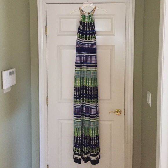 Eliza J maxi dress! Beautiful colors! Size 10