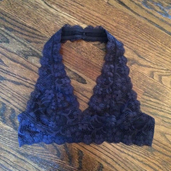 Free People Lace Galloon bra