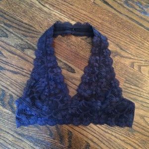 Free People Lace Galloon bra