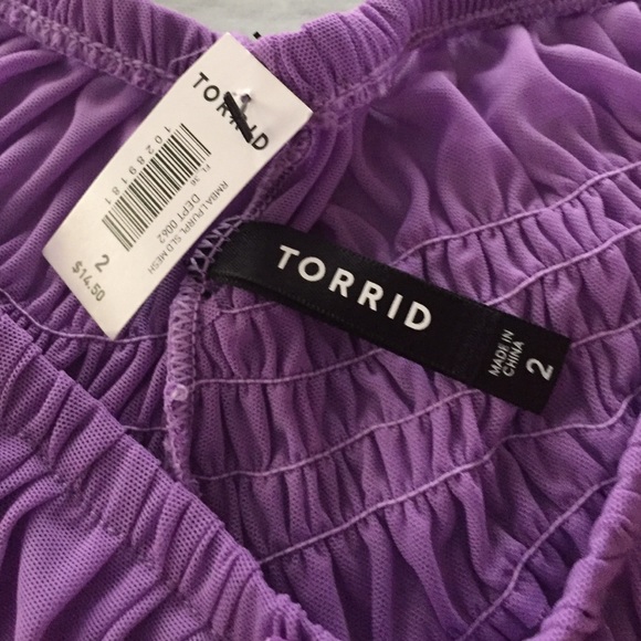 Torrid Size 2 Mesh Rumba Panties NWT - Picture 3 of 3