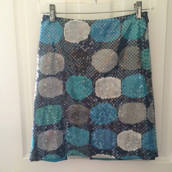 Ann Taylor Sequin Skirt
