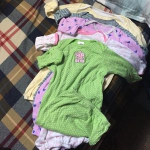 5-pc Baby Girl Gowns