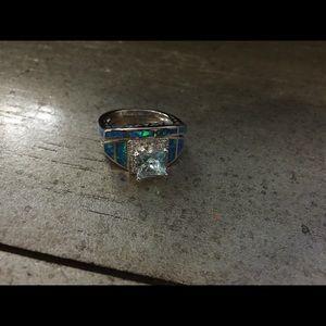 Sterling Silver December Stone Ring