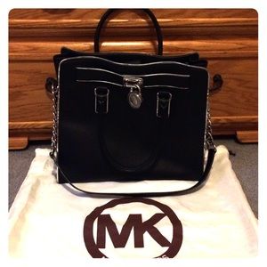 Michael Kors Black Leather Satchel - Negotiable!