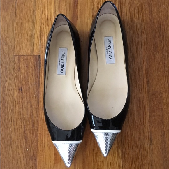 Jimmy Choo Patent Flats