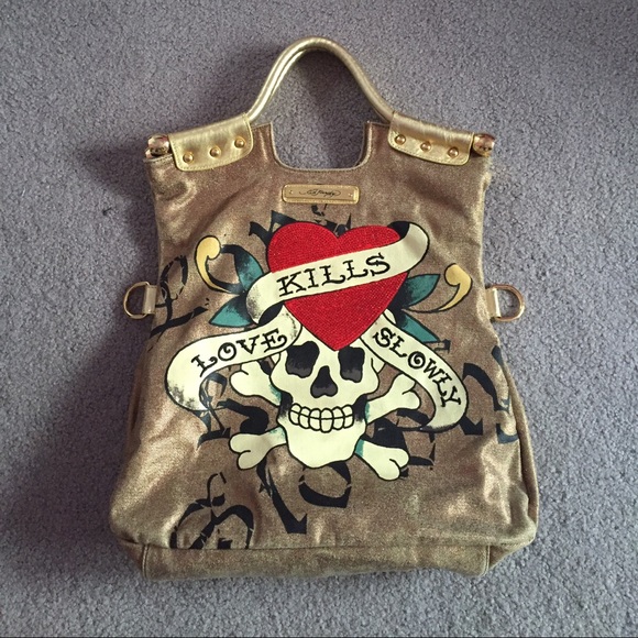 Ed Hardy "Love Kills Slowly" Bag