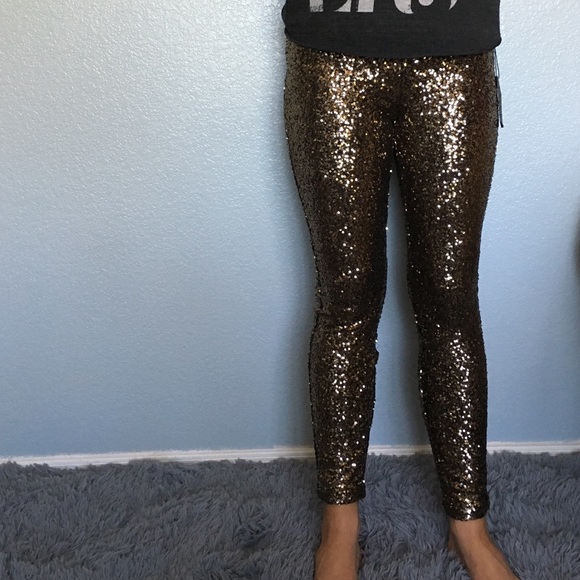 Sequined Leggings