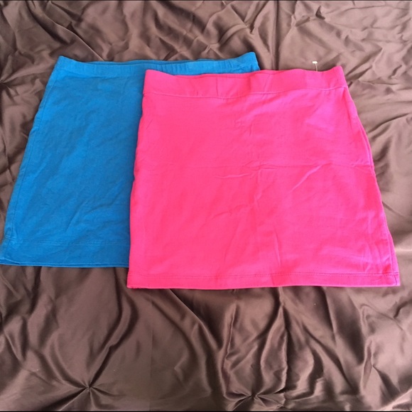 Set of 2 forever 21 mini Bodycon skirts