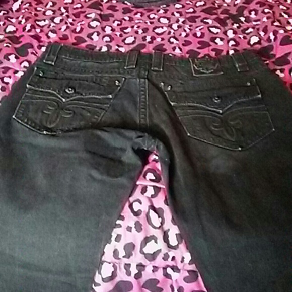 Mens rock revival jeans