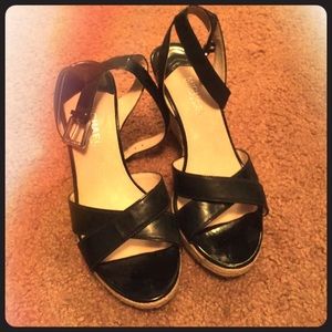 Black Michael kors espadrilles like new