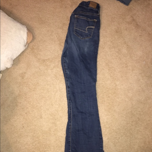 Boot cut American eagle jeans!