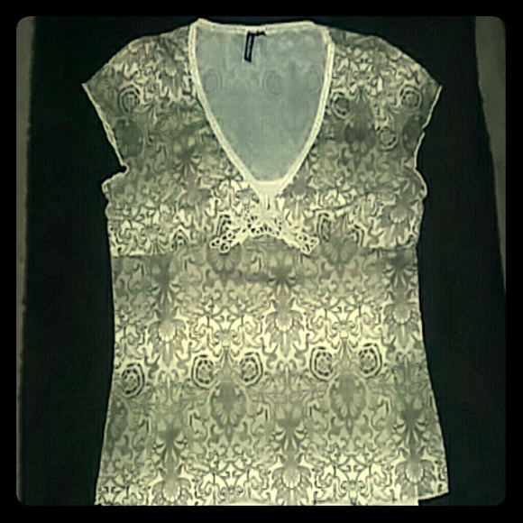 Blouse with built in tank