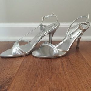 Silver heels