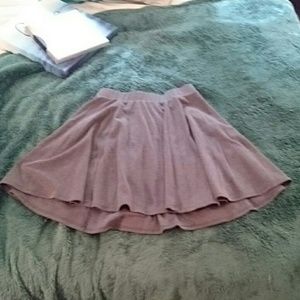 Gray skirt