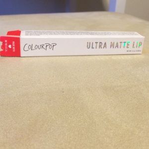 Colorpop ultra matte lip in "donut"