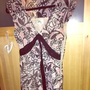 Milly Print Dress - 100% silk