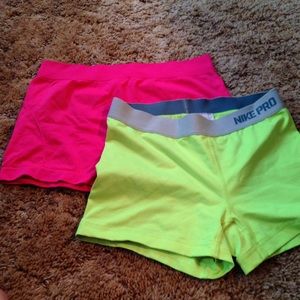 Spandex shorts
