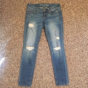American Eagle Destructed/Ripped Jeans