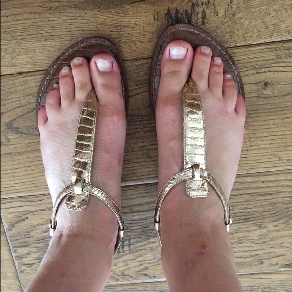 Sam Edelman Gigi T Strap Flat Sandals