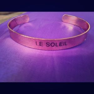 Hollister copper toned cuff bracelet.  EUC