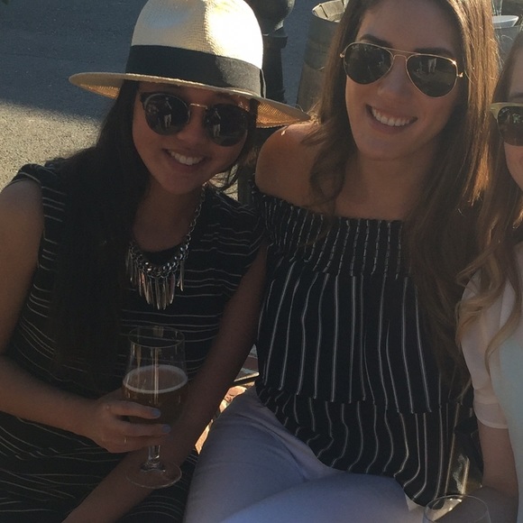 Off shoulder stripe top - Picture 3 of 3