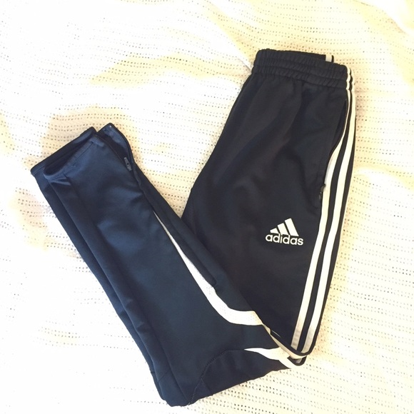 Black Adidas sweatpants