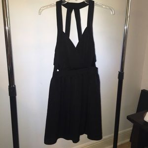 BCBGeneration Black Cutout Dress