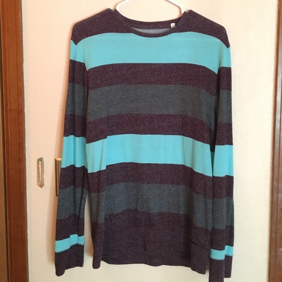 Pacsun stripes long sleeve shirt