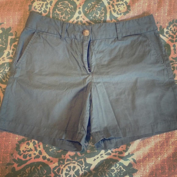 Blue LOFT Riviera Shorts, 6" inseam, size 8
