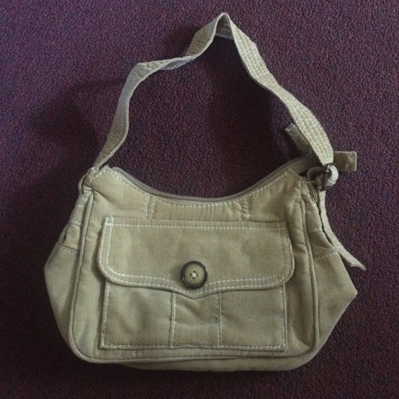 Tan colored purse