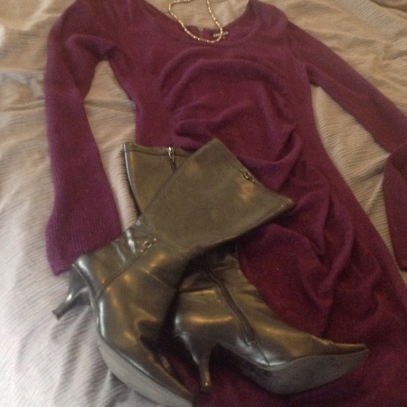 Very pretty purple party dress - Picture 4 of 4
