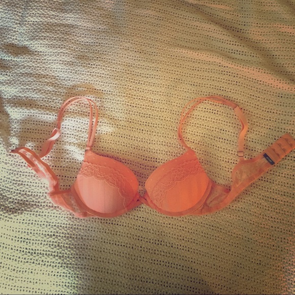 Peach aerie push up bra