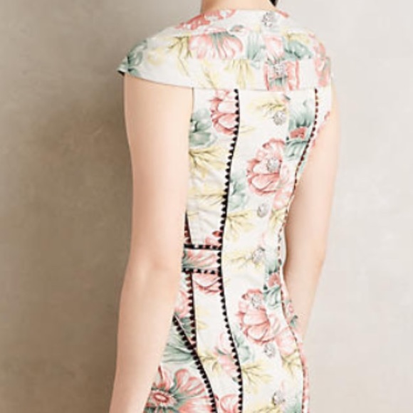 SOLD 🌷Byron Lars Garden Sheath - Picture 2 of 3