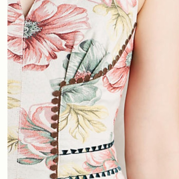 SOLD 🌷Byron Lars Garden Sheath - Picture 3 of 3