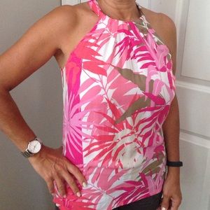 Tommy Bahama floral halter top