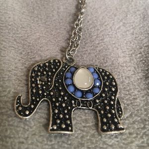 Two elephant necklaces