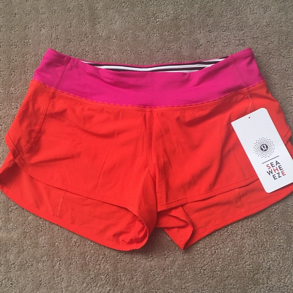 Lululemon Seawheeze Speed Shorts 6 BNWT