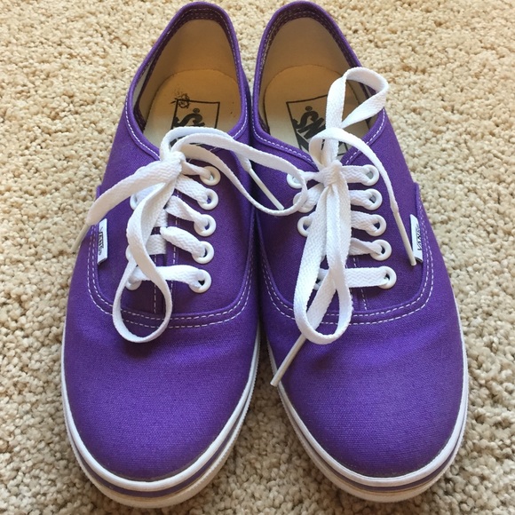 Purple Vans! Excellent condition! Size 7