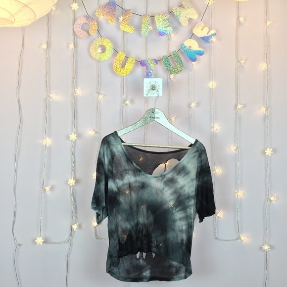 RARE Brandy Skull Tie Dye Top - Picture 4 of 4