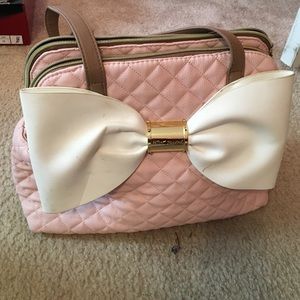 Pink Betsey Johnson Tote