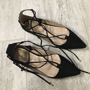 Top shop lace up flats