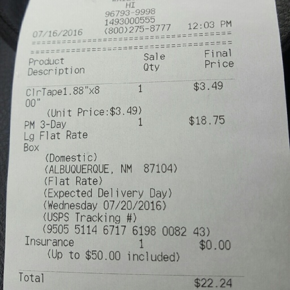 @zoozoobee proof of shipment - Picture 2 of 4