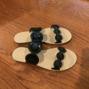 Black Jack Rogers sandals